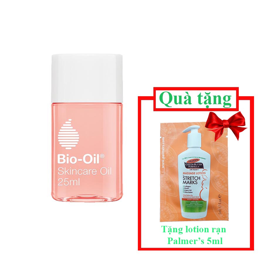 (Quà) Bio oil 25ml dầu dưỡng da giảm rạn ngừa thâm mờ sẹo