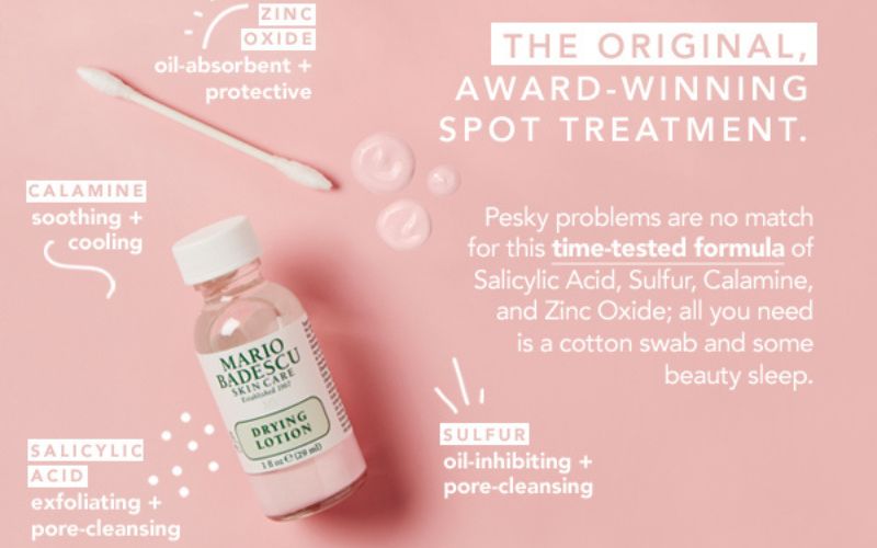 Chấm Mụn Mario Badescu Drying Lotion 29ml (Bill US chính hãng)