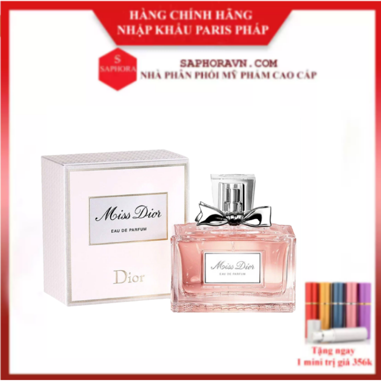 Nước hoa nữ, Nước hoa Miss Dior EDP 100ml [Bao Test] [Chính Hãng]