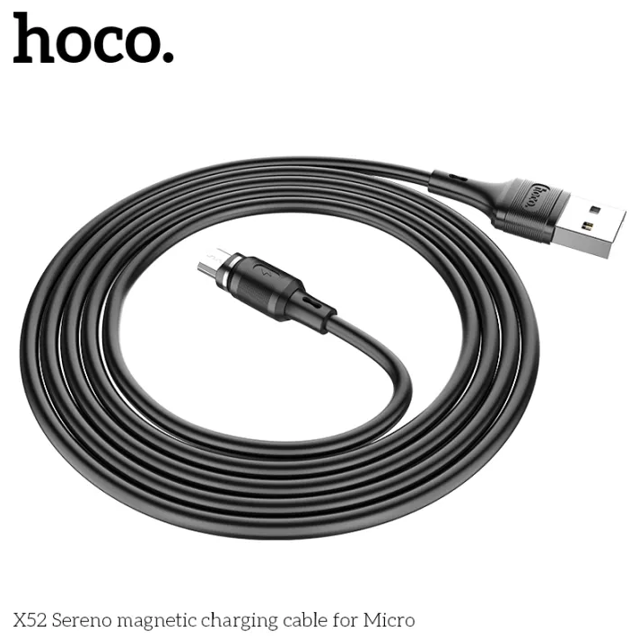 Dây sạc nam châm iphone type c micro usb hoco uc52  - cáp sạc lightning type c micro usb từ tính dùng cho IP androi samsung v...v  - KOI TECH
