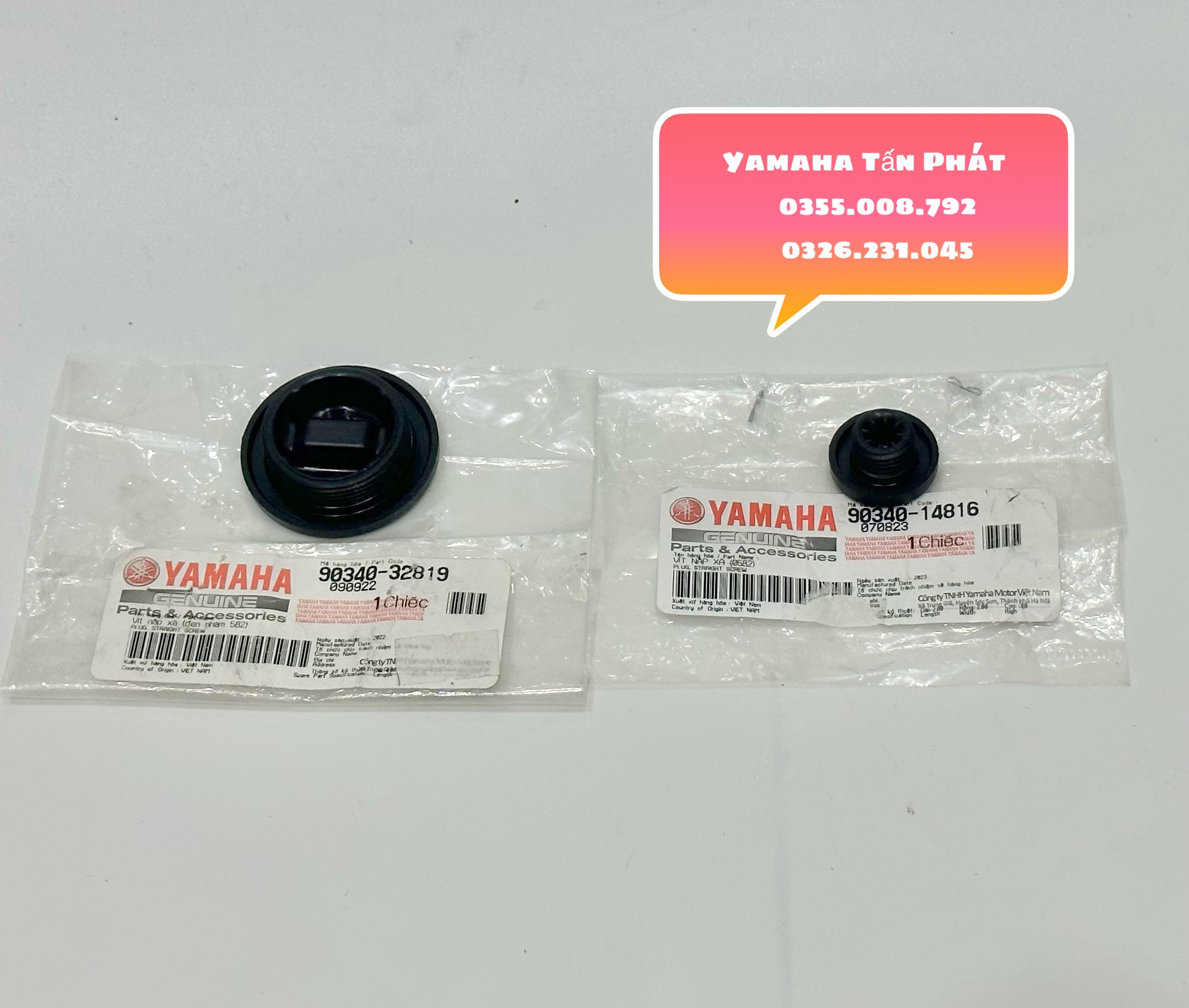 Nắp Ốc Mâm Lữa Exciter 135 - 4 Số - 5 Số Chính Hãng Yamaha