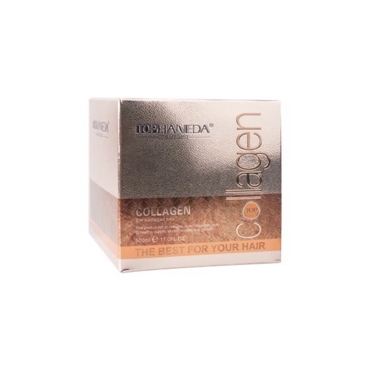 Hấp dầu ủ tóc Tophaneda 500ml_hấp collagen Tophaneda