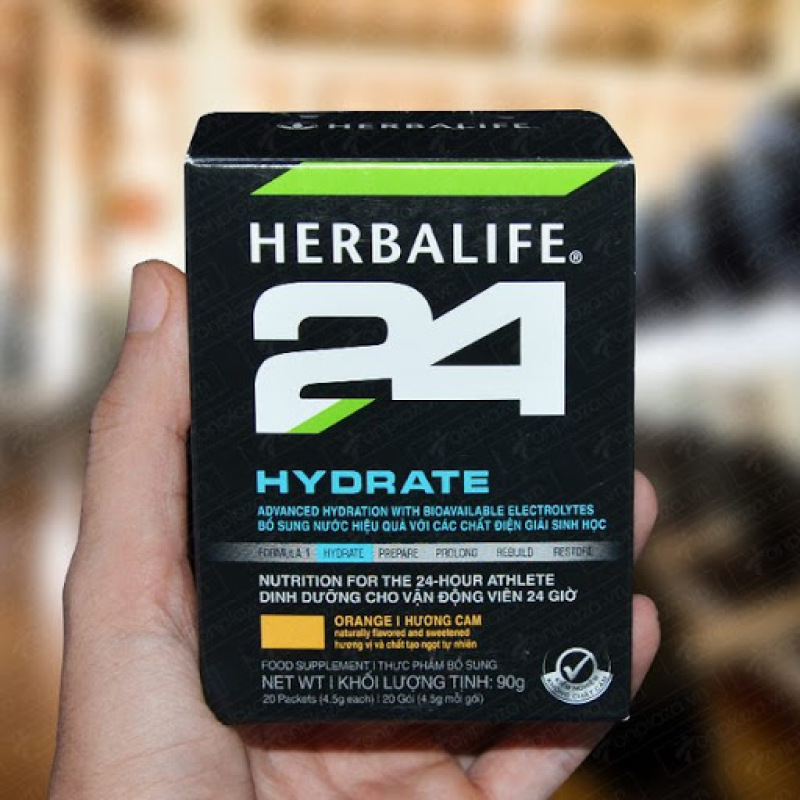 Bổ sung dinh dưỡng cho người tập thể thao - H24 Hydrate nhập khẩu