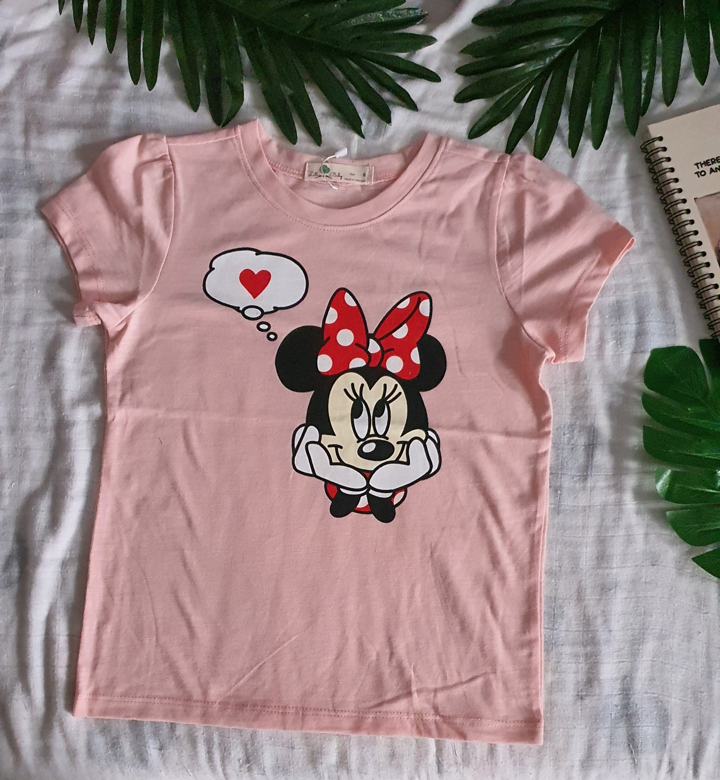 Áo thun cotton sược bé gái 17-30kg