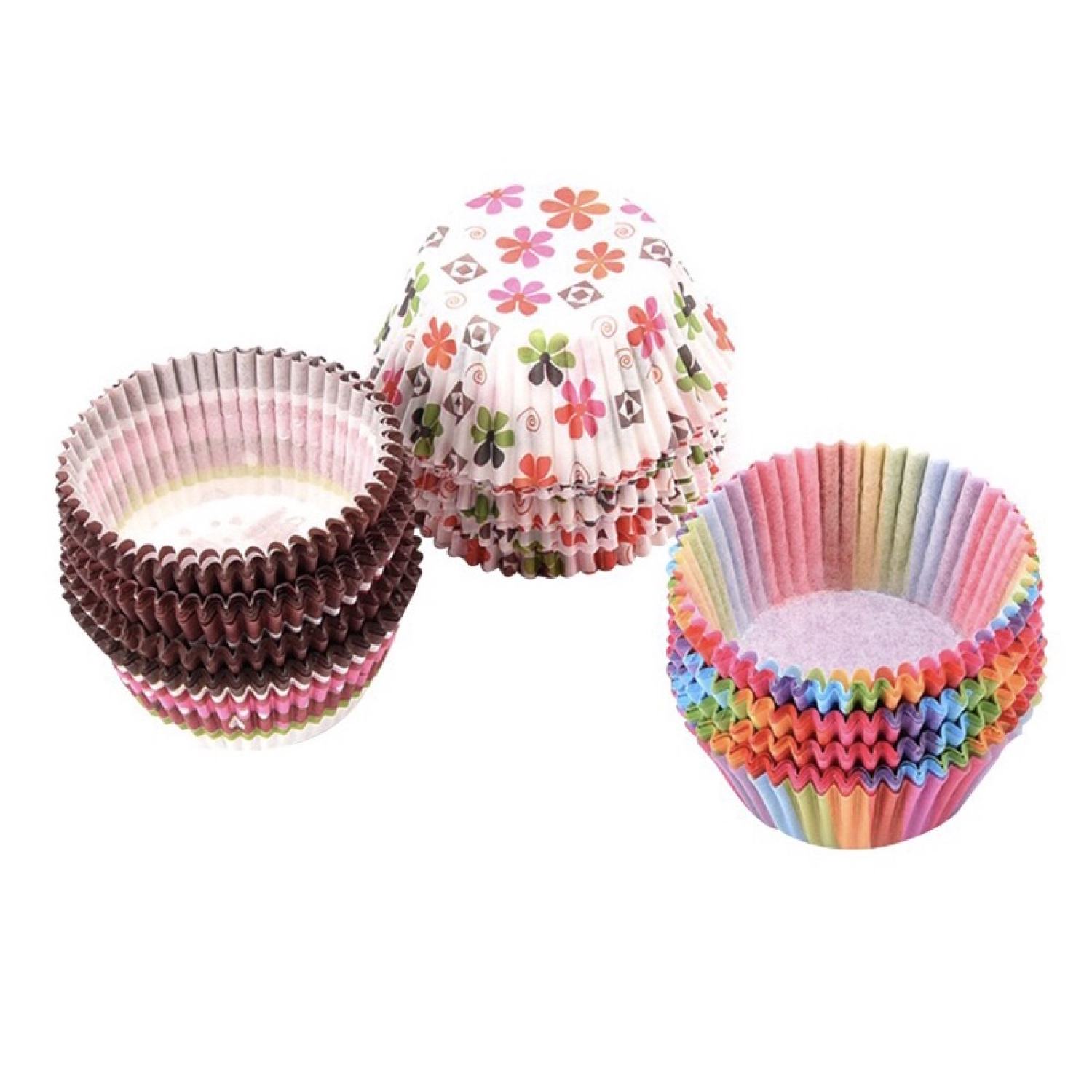 100 cốc giấy làm bánh Cupcake chống dính