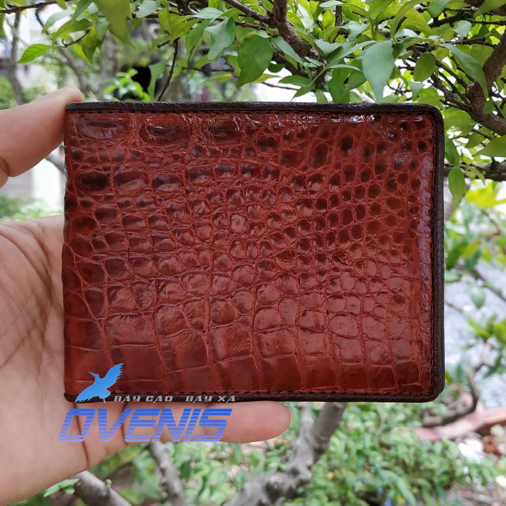 [FREE SHIP] Bóp cá sấu da bông hông đẹp nhẹ nhàng [DA MỀM DỄ SỬ DỤNG]