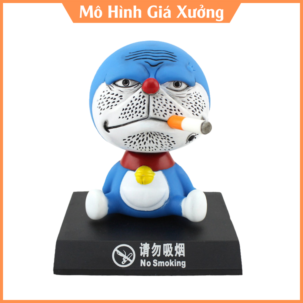 Mô Hình Doremon , Nobita Chibi lắc đầu - Trang trí taplo ô tô - Trang trí bàn học bàn , bàn làm việc - Kê Điện Thoại