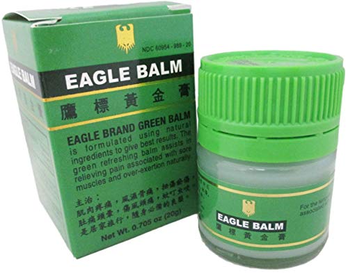 [HCM]Dầu cù là Xanh Con Ó Eagle Balm 20g - Singapore