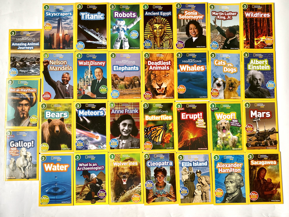 Bộ nhập - National Geographic Kids - Level 3 (38 quyển)