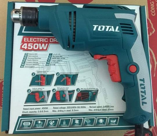 MÁY KHOAN ĐIỆN Total TD4506E