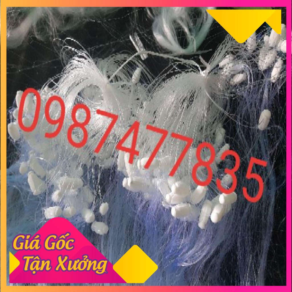 LƯỚI ĐÁNH CÁ 3 MÀN LƯỚI THÁI 3.5 PHÂN CAO 70-80-90 phân 1m-1m2 DÀI 70 MÉT  ..  (cam kết đổi trả trong 2 tuần đầu)