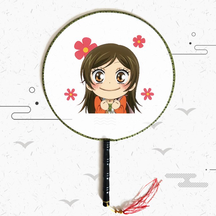 Quạt tròn Thổ thần tập sự Tomoe Kamisama Hajimashita anime cầm tay