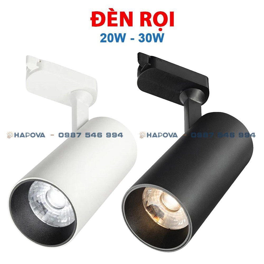 Đèn rọi ray công suất 20W, 30W HAPOVA VAMBI DR 02