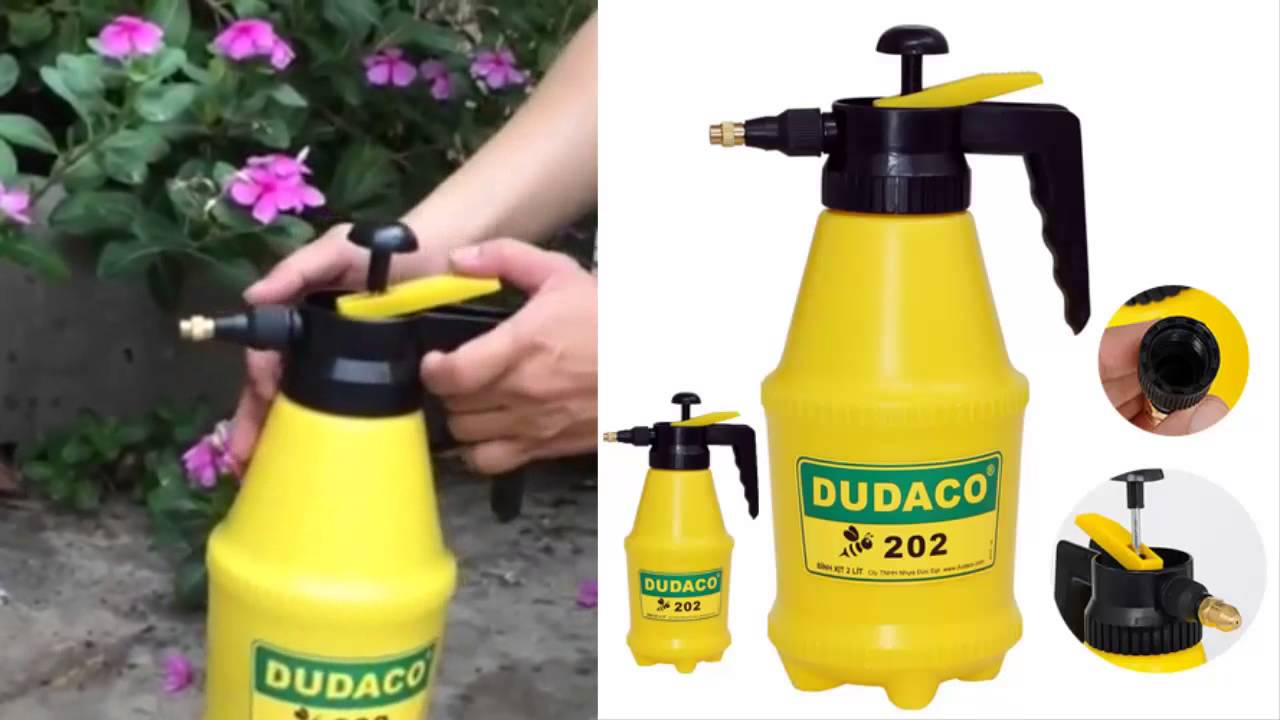 Bình xịt phun sương Dudaco 101 1Lít  (Vàng)