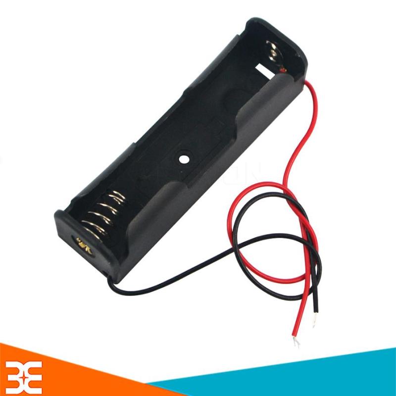 Hộp đế đựng pin 18650 đấu nối tiếp