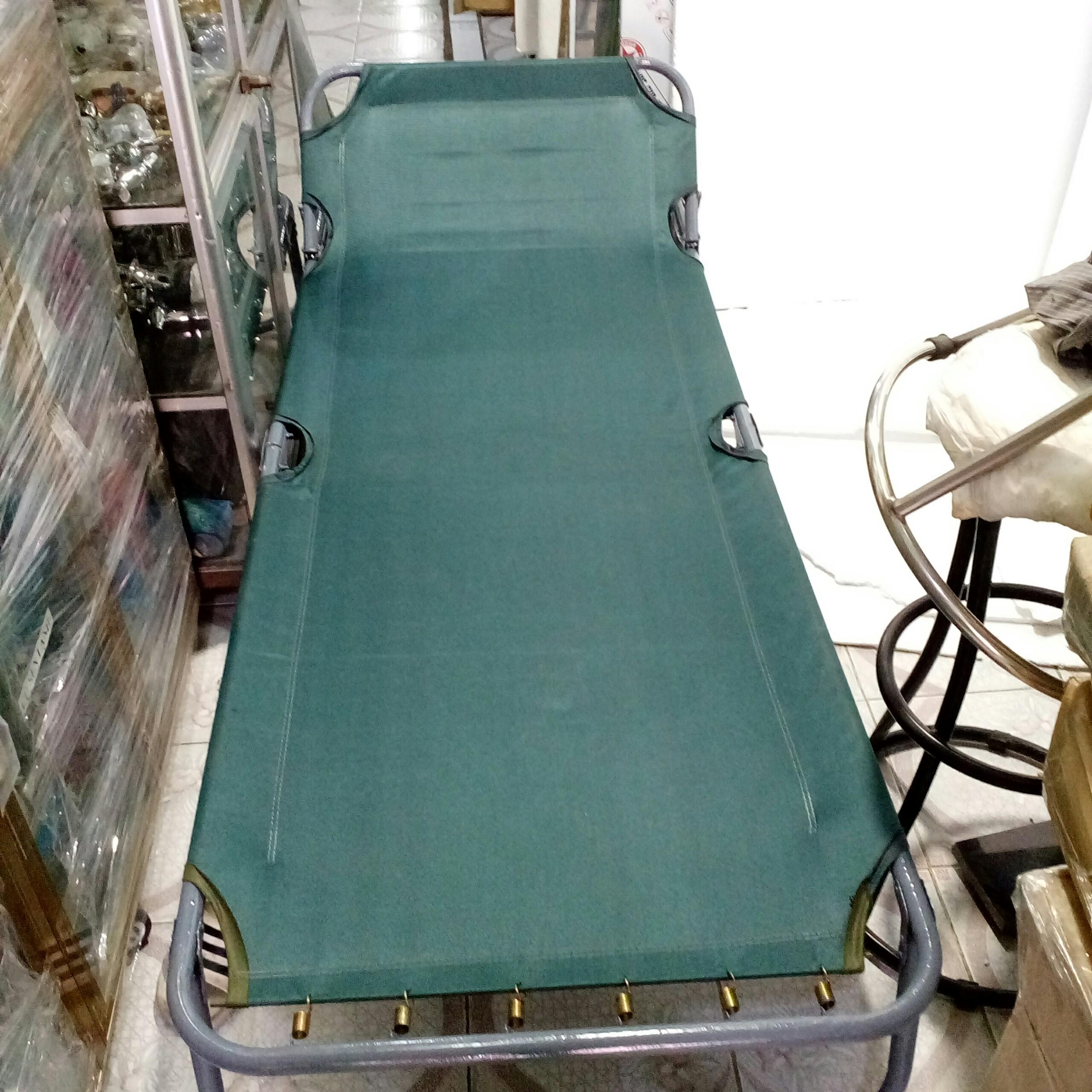 Giường xếp khung sắt sơn tĩnh điện cao cấp
