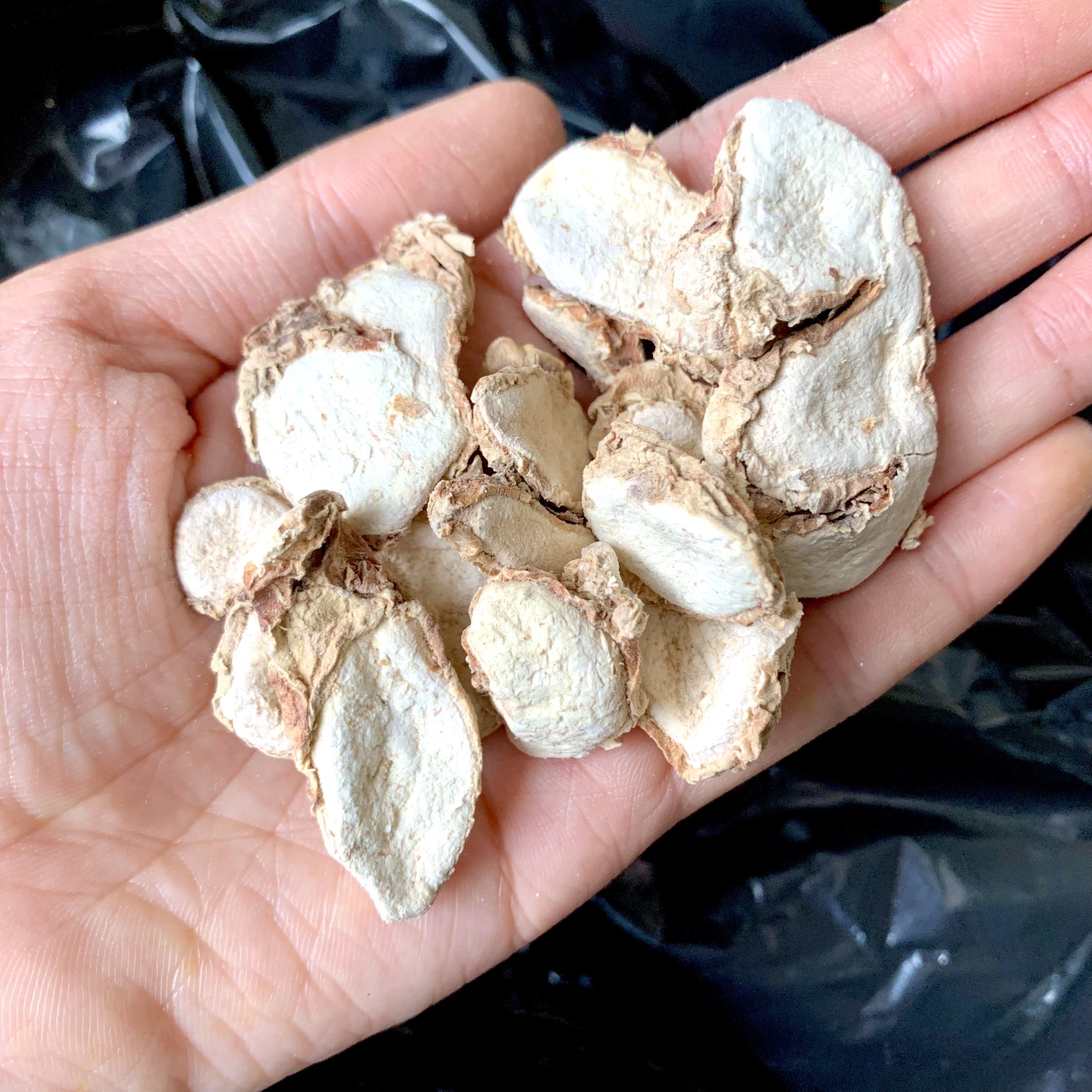 [100g-500g] Củ địa liền (sa cương, tam nại) khô thơm thái lát dùng ướp thịt nướng, vịt quay