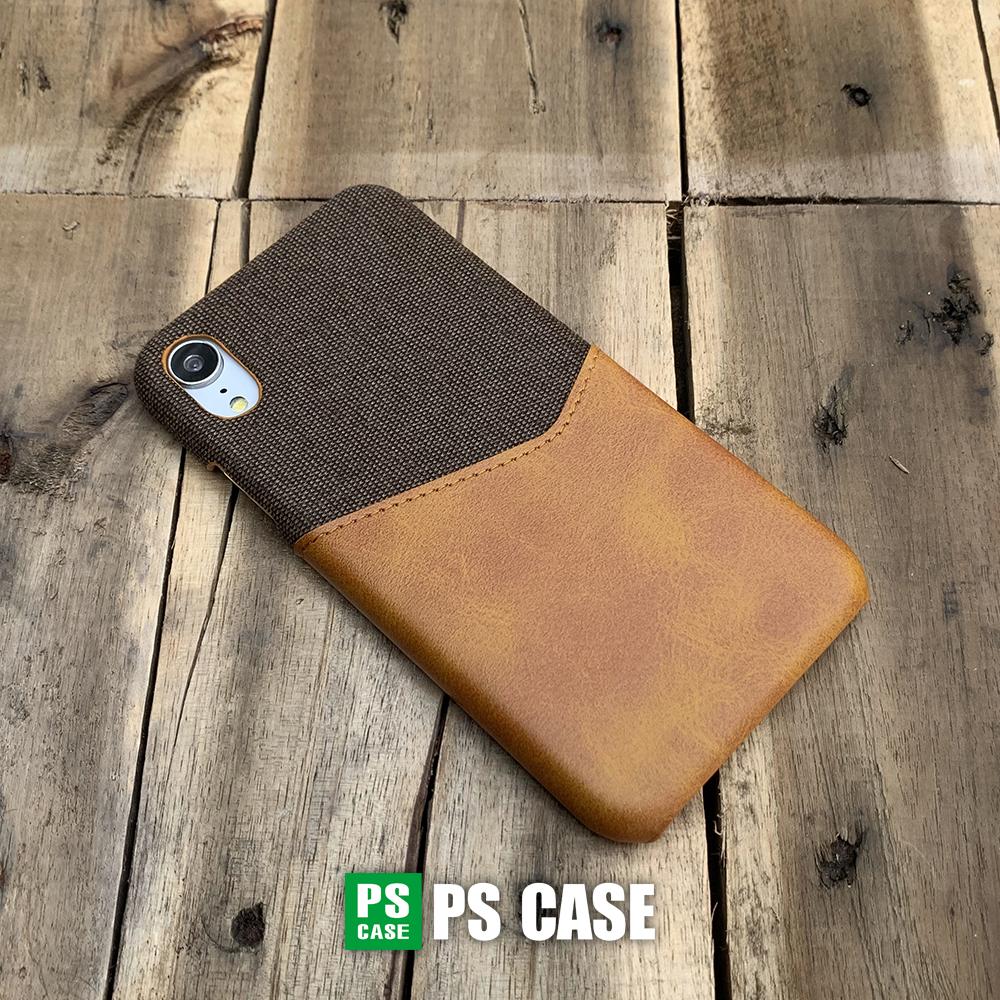 Ốp da vải kiêm ví dành cho iPhone XR - PS Case Phân Phối