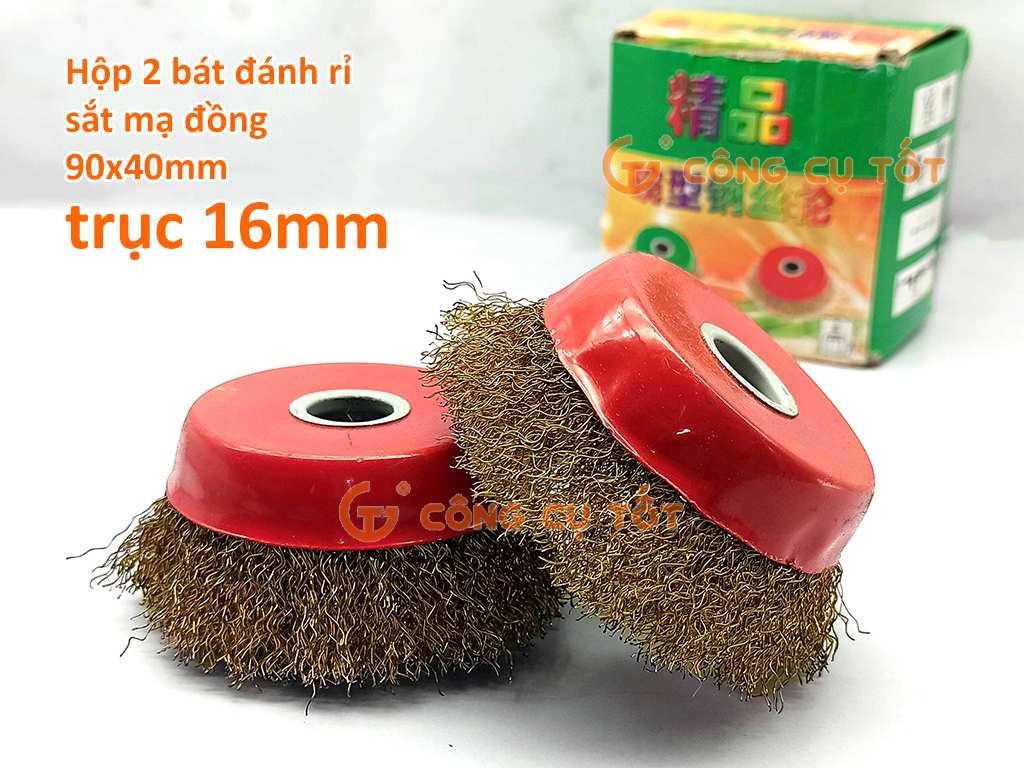 Chén cước, bát đánh rỉ sắt đỏ