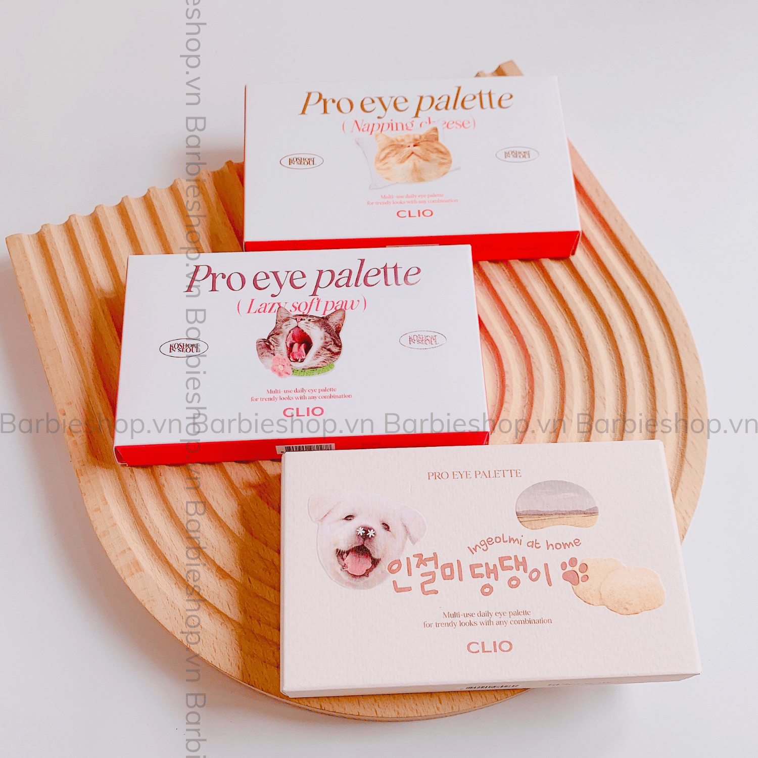 Phấn Mắt 10 Ô Clio Pro Eye Palette [Full Màu]