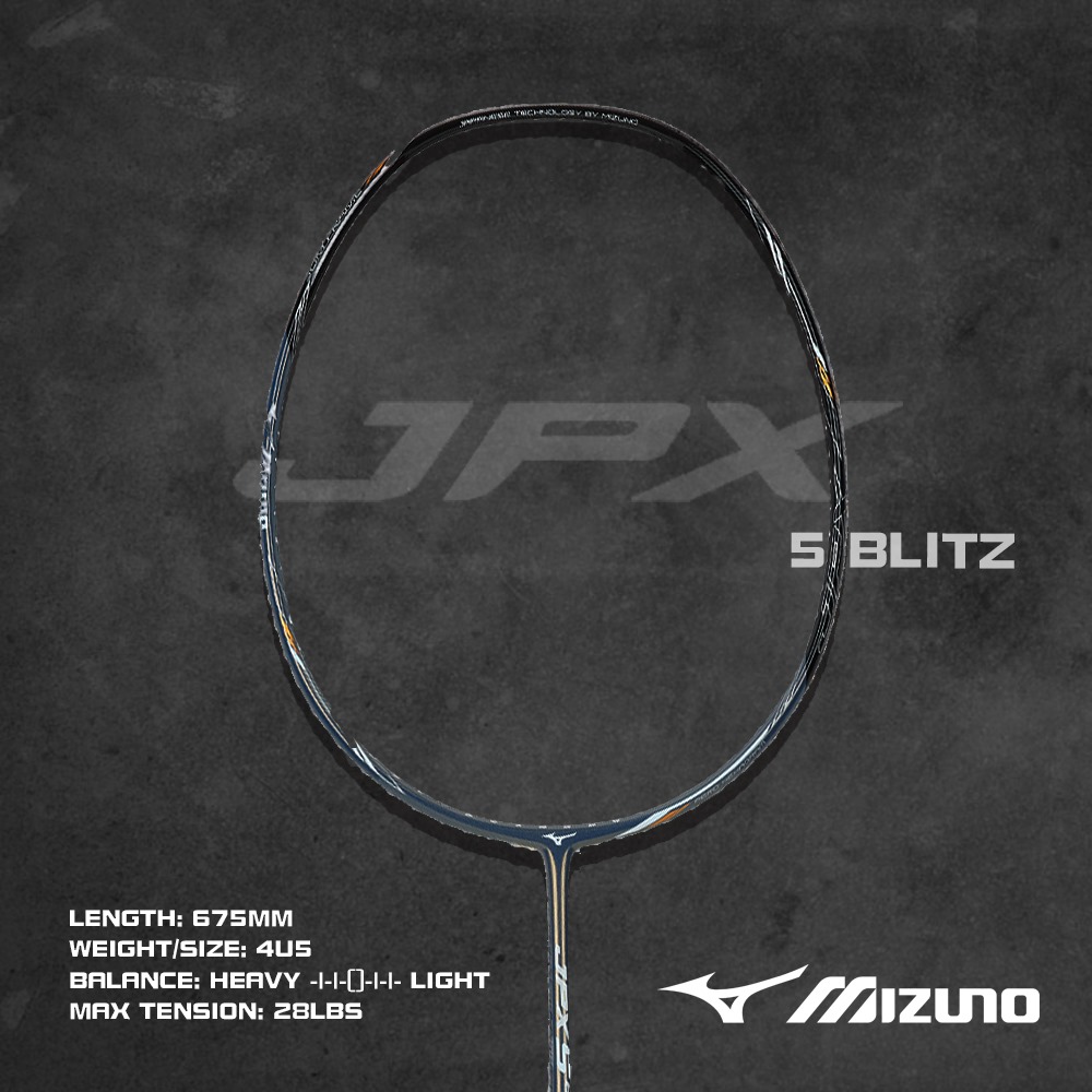 Mizuno JPX 5 Blitz badminton racket