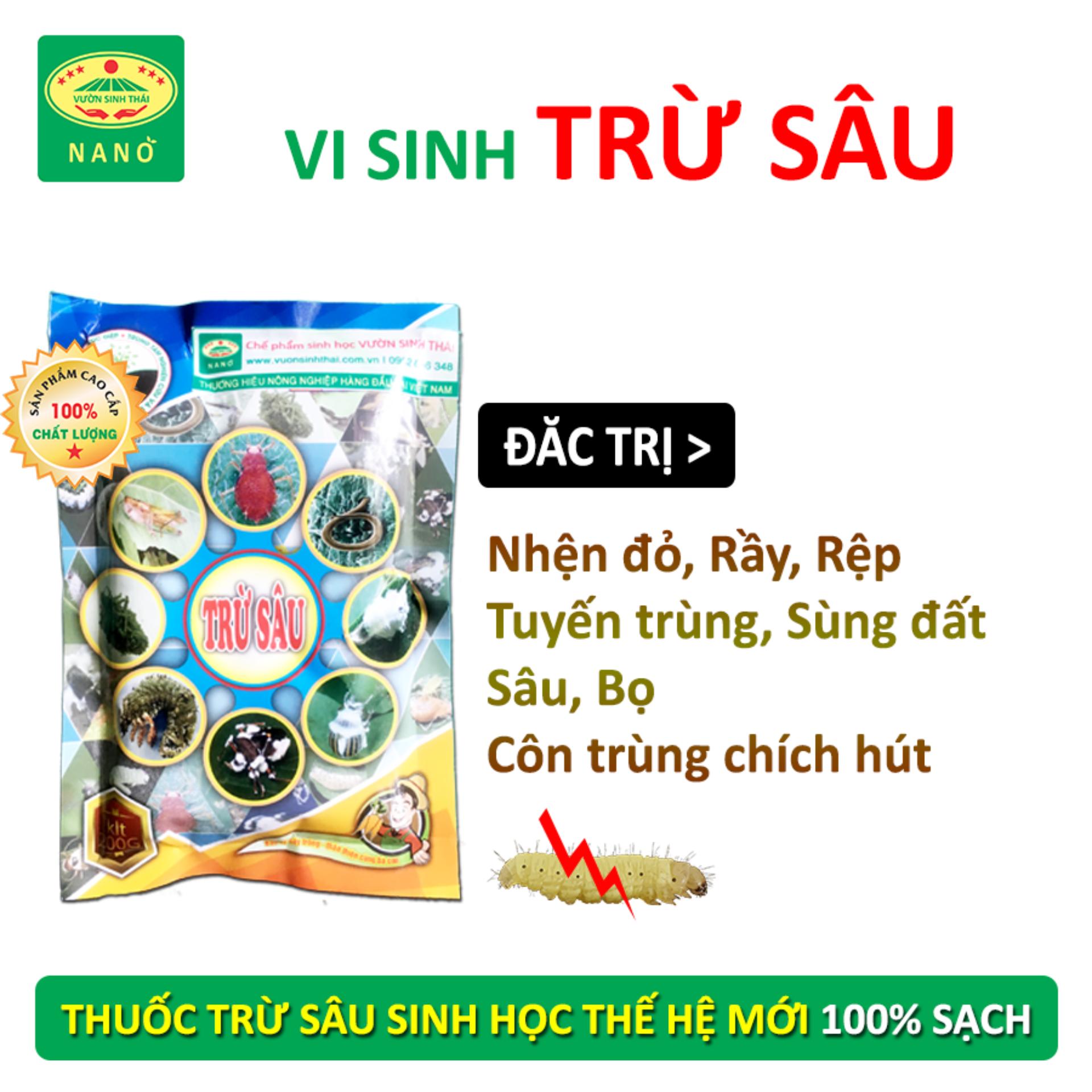 Chế phẩm vi sinh TRỪ SÂU (nhện đỏ, rệp sáp, côn trùng..)