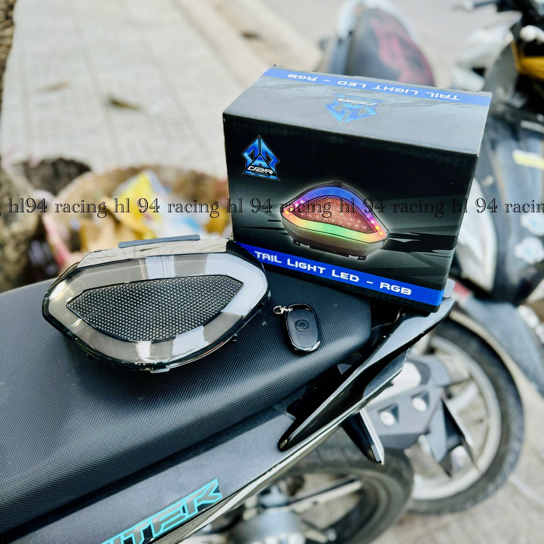 Đèn lái TST Sirius 50/110cc full led đổi màu bluetooth v2