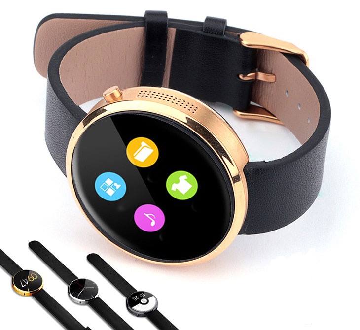 Đồng Hồ Thông Minh DM-360 Nghe Gọi Chiều Có Tiếng Việt Dây Da