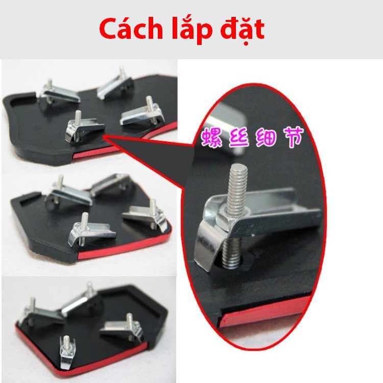 Miếng Ốp Đệm Chân Phanh chân ga Cho Xe Hơi