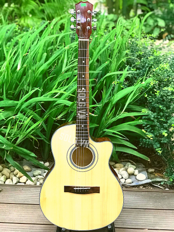 [ Giá Tốt ] Đàn Guitar Acoustic SAG03CN + Bộ Phụ Kiện - SOLG