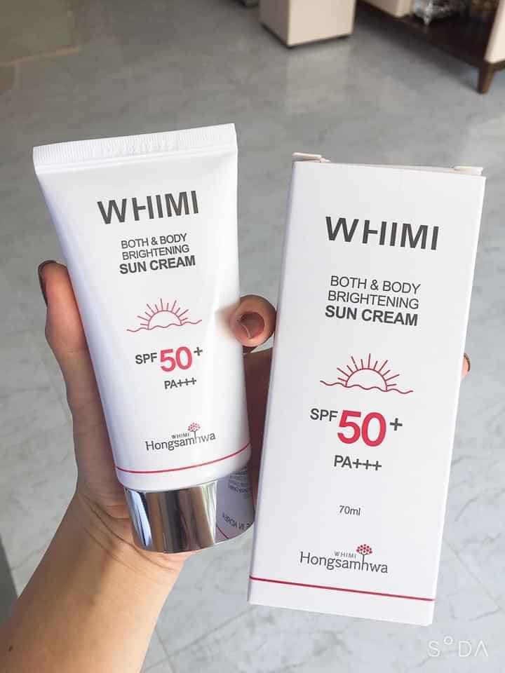 Kem chống nắng Whimi -100ml