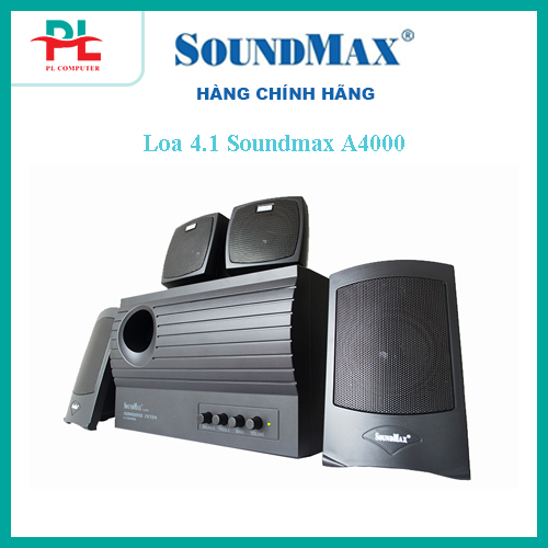 Loa 4.1 Soundmax A4000 - Hàng Chính Hãng