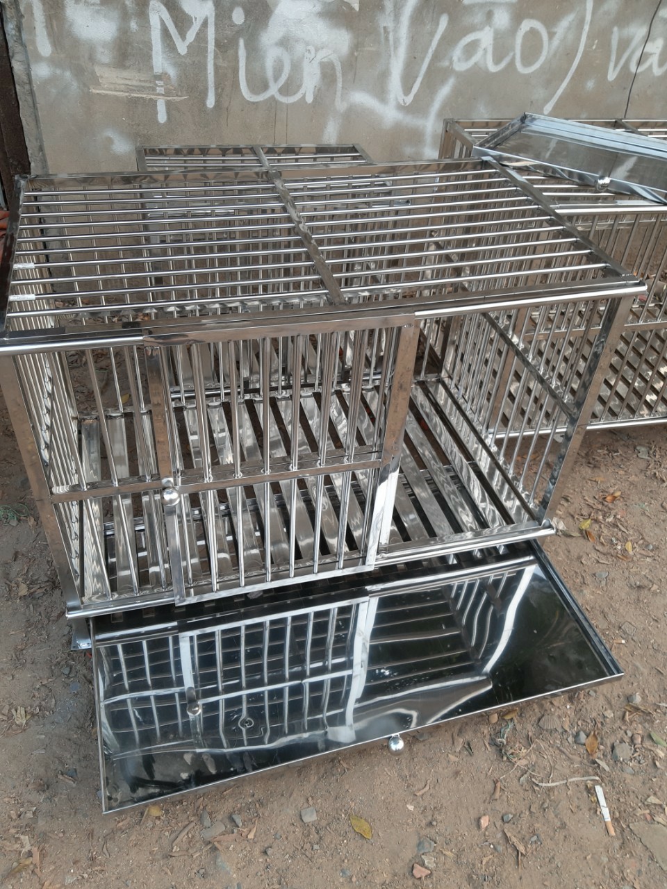 Chuồng Chó Inox