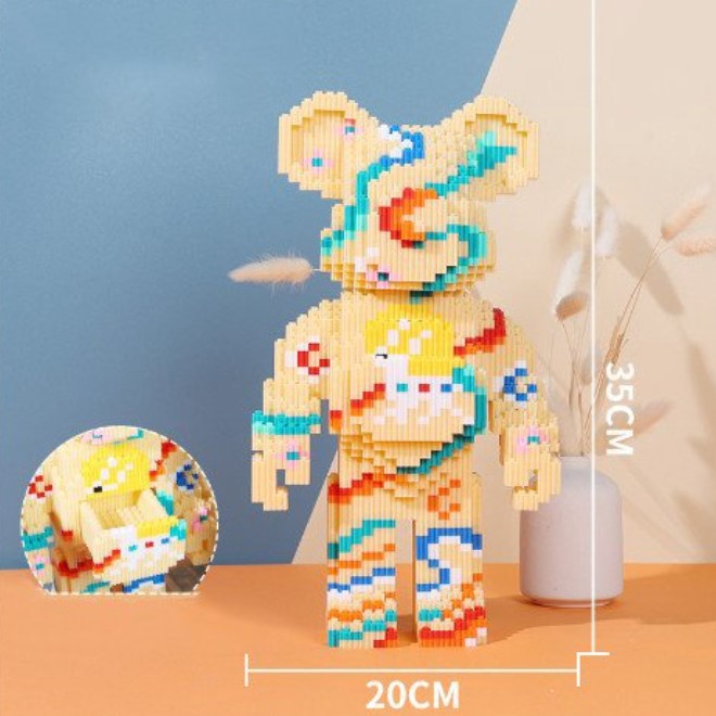 Đồ Chơi Láp Ráp Mô Hình 3D Lego Gấu Bear