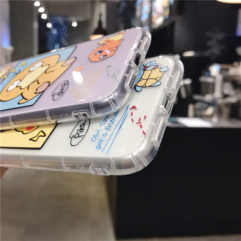 Ốp Lưng Silicon Chống Sốc Pokemon