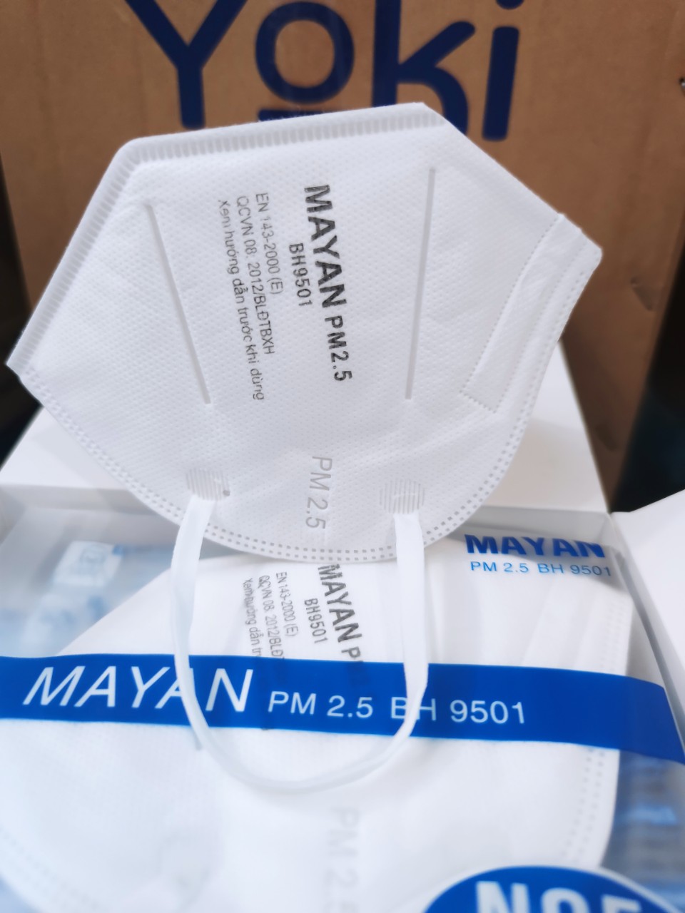 HCMKhẩu trang N95 MAYAN chất lượng cao túi 2 cái Thegioiykhoa