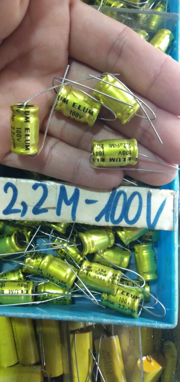 10 Tụ loa 2.2uf 100v