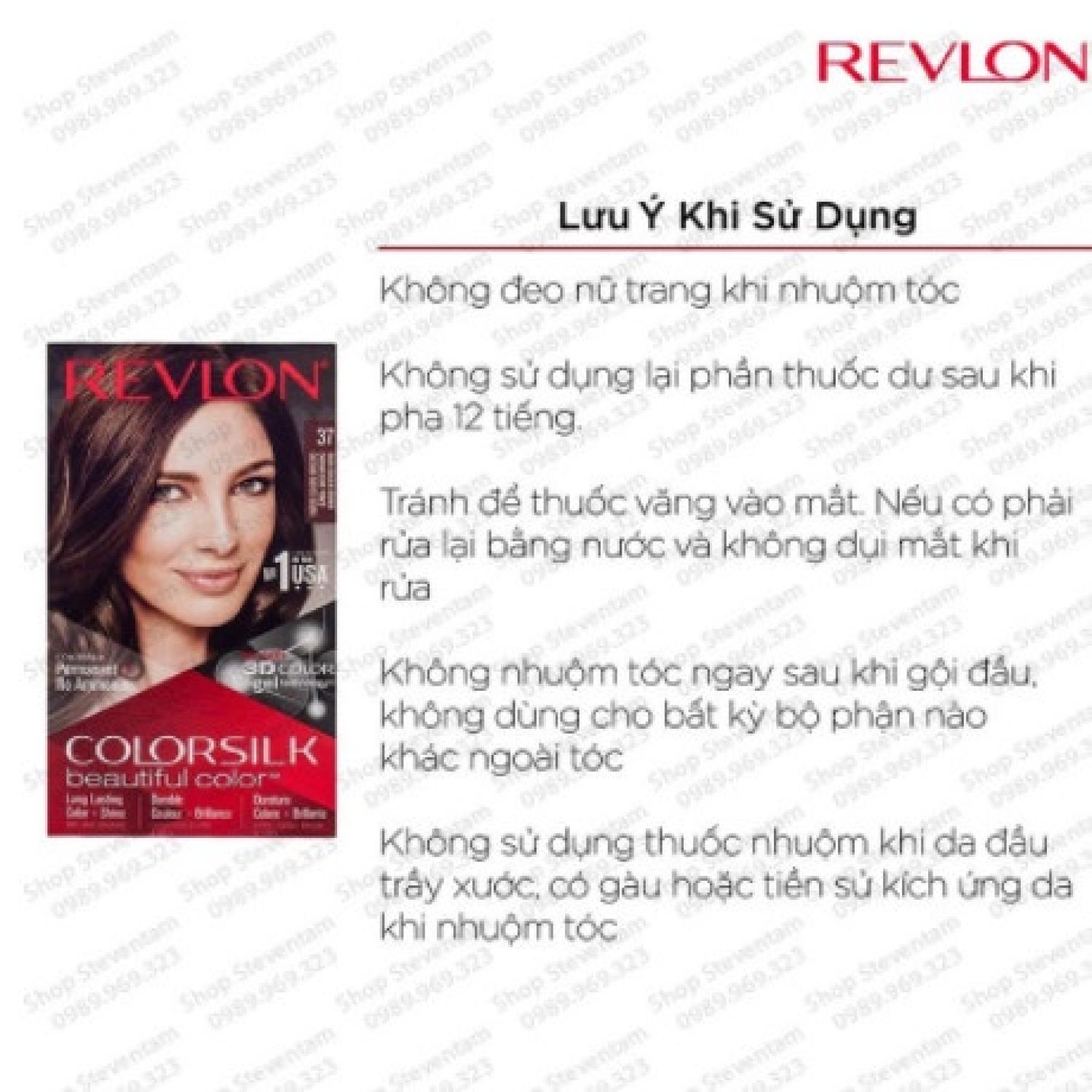 thuốᴄ Nhuộm Tóc Revlon Colorsilk số 30 (Dark Brown)