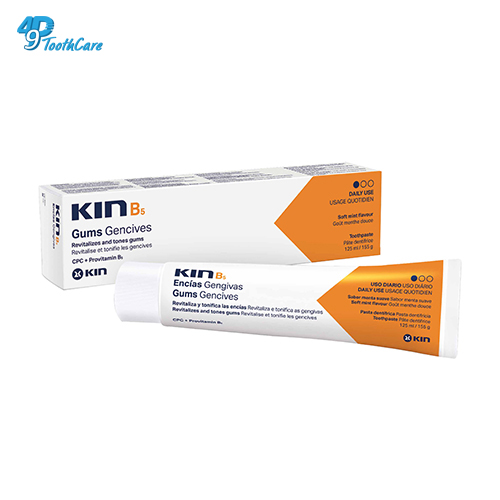 Kem đánh răng làm sạch mảng bám và phục hồi nướu răng Kin B5 125ml
