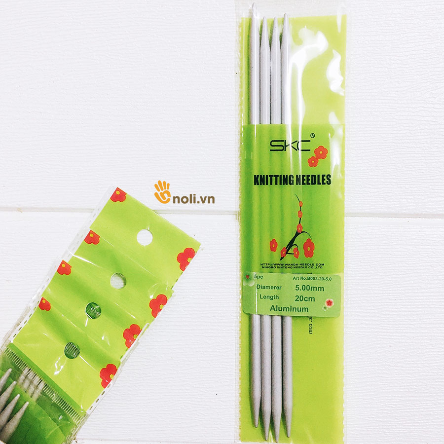 SKC 2 Head Knitting Needles 20cm