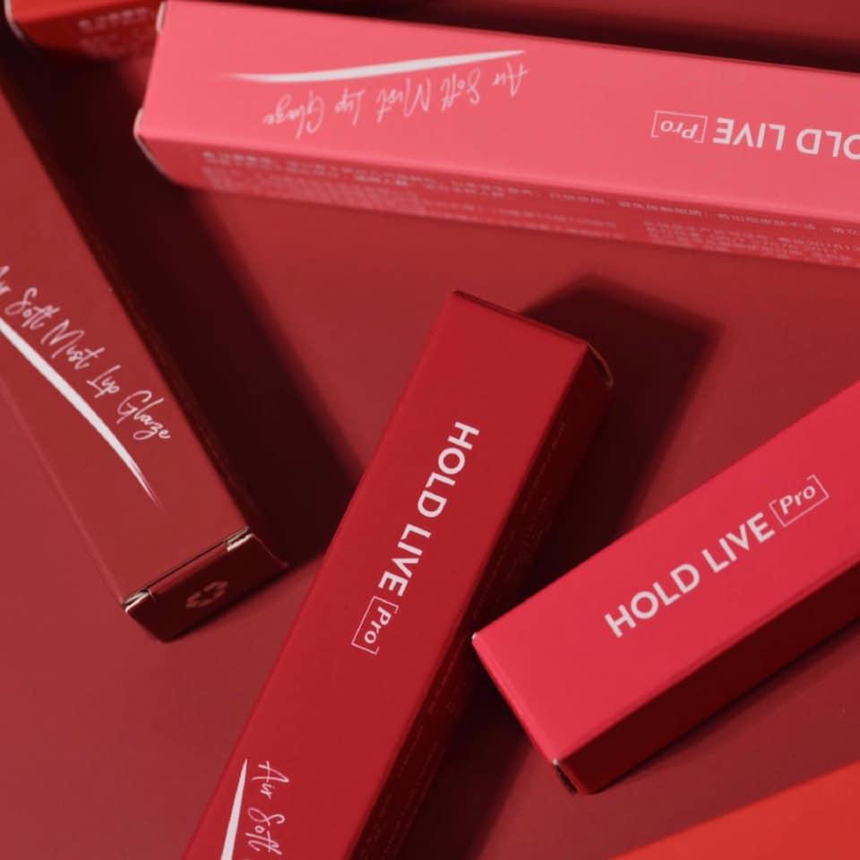 [HCM]Son kem lì Hold Live Pro Air Soft Mist Lip Glaze