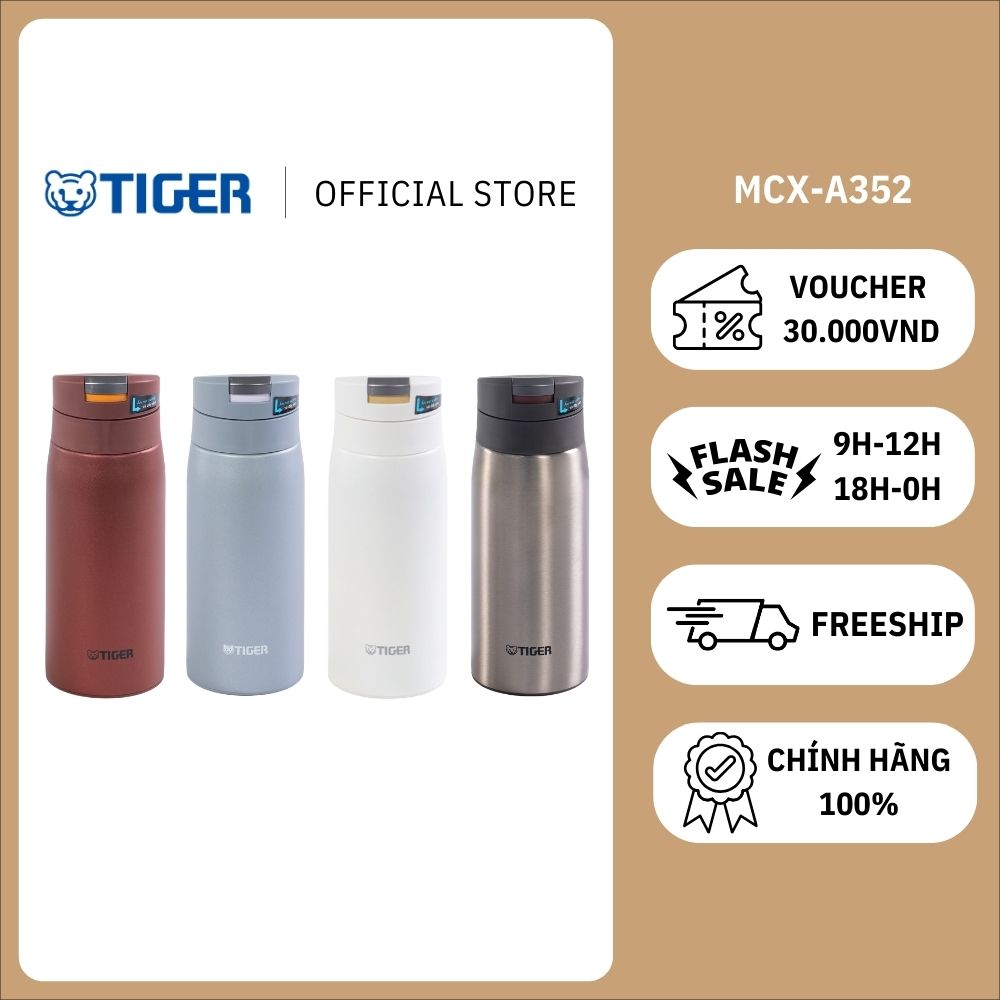 Bình giữ nhiệt lưỡng tính Tiger MCX-A352 (350ml)