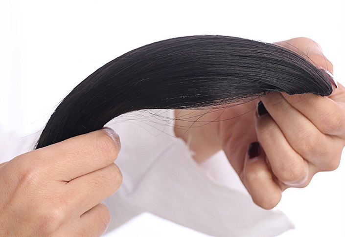 Tóc giả độn phồng đỉnh đầu K01 😍FREESHIP😍 độn phồng tóc giả, tóc giả độn phồng mái Sỉ 35k
