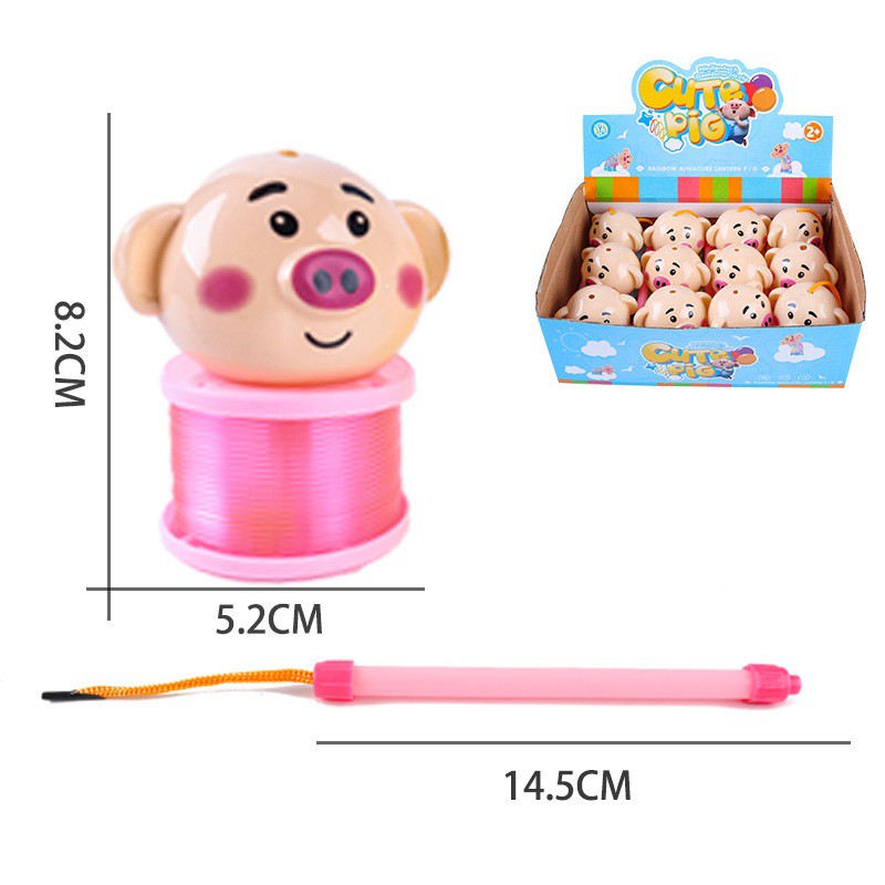 Lồng đèn lò xo có đèn led cho bé