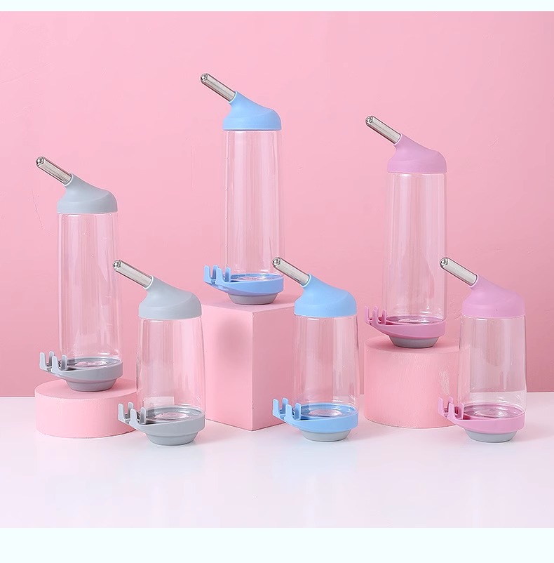 Bình nước 350ml - 500ml cho thỏ bọ chó mèo - T3 PETS SHOP