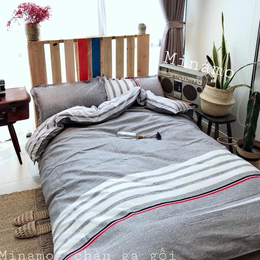 BỘ CHĂN GA GỐI HÀN QUỐC + RUỘT BÔNG DÀY