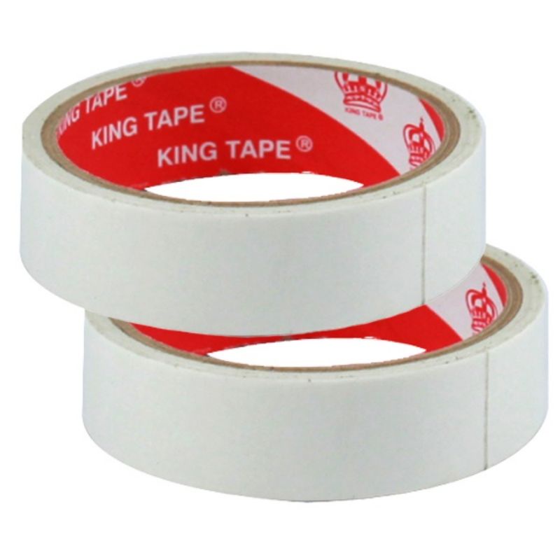 Băng Keo 2 Mặt Loại Đủ Size 1.2Cm, 2.4Cm, 4.8Cm
