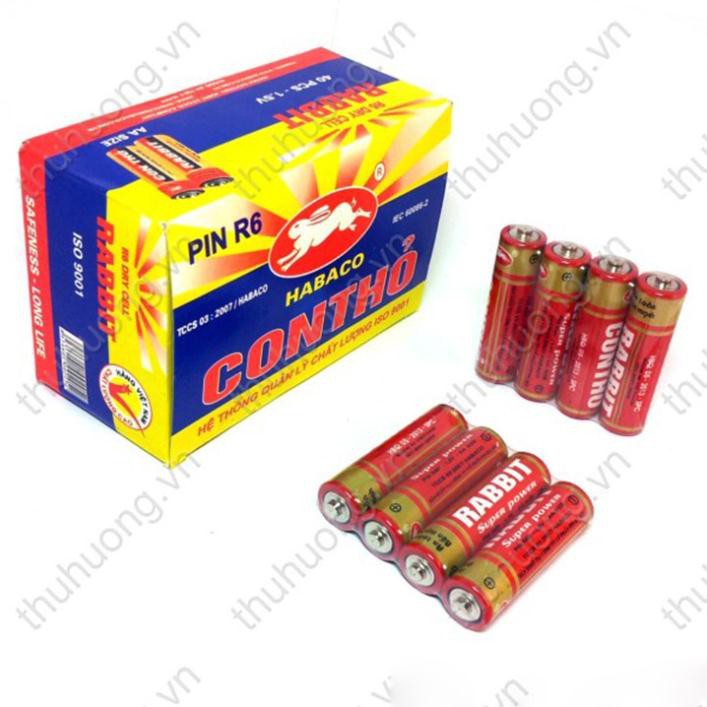 Vỉ 4 viên pin con thỏ aaa