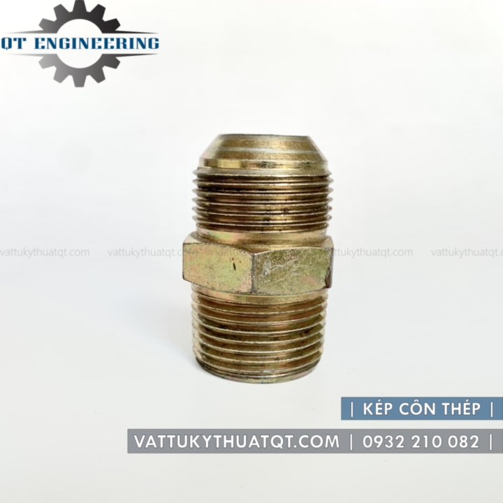 Kép Côn Thép (Hệ Ren Mỹ) - DN15 (Phi 21mm) - VATTUKYTHUATQT.COM