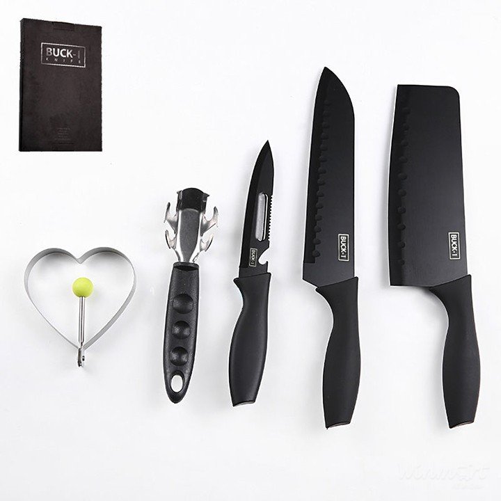[FREE SHIP ] Bộ dao Buck 5 món làm bếp cao cấp